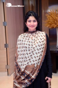Sai Pallavi in black salwar at Love Story Function