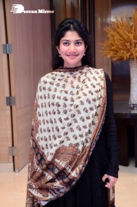 Sai Pallavi in black salwar at Love Story Function