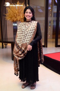 Sai Pallavi in black salwar at Love Story Function