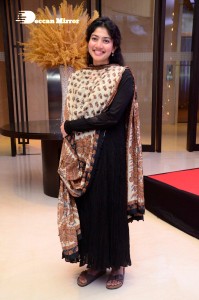 Sai Pallavi in black salwar at Love Story Function