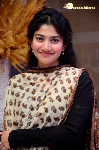 Sai Pallavi in black salwar at Love Story Function