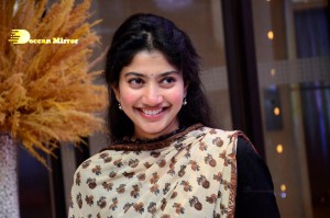 Sai Pallavi in black salwar at Love Story Function