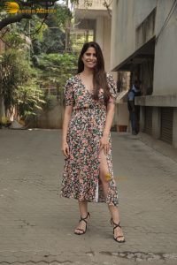 marathi and bollywood actress Sai Tamhankar beautiful in a summer dress