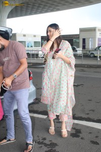 actress Saiee Manjrekar cute in a salwar kameez