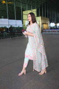 actress Saiee Manjrekar cute in a salwar kameez