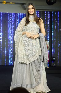 actress Saiee Manjrekar ramp walk