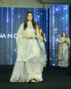 actress Saiee Manjrekar ramp walk