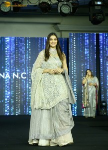 actress Saiee Manjrekar ramp walk