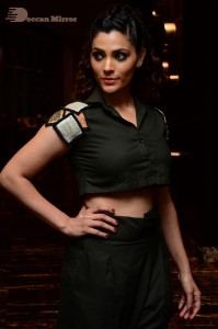 Saiyami Kher photoshoot in black top and pants