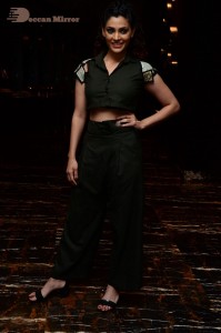 Saiyami Kher photoshoot in black top and pants