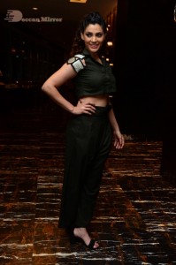 Saiyami Kher photoshoot in black top and pants