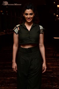 Saiyami Kher photoshoot in black top and pants