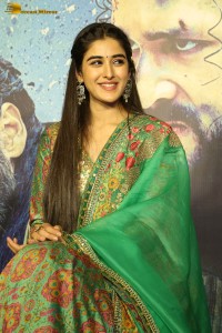 actress sakshi vaidya in a salwar suit dress attending a movie function