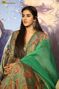 actress sakshi vaidya in a salwar suit dress attending a movie function