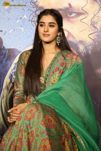 actress sakshi vaidya in a salwar suit dress attending a movie function