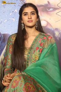 actress sakshi vaidya in a salwar suit dress attending a movie function