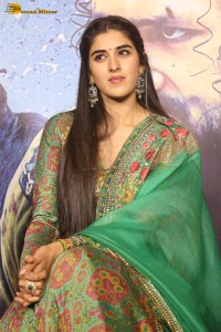 actress sakshi vaidya in a salwar suit dress attending a movie function