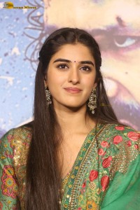 actress sakshi vaidya in a salwar suit dress attending a movie function