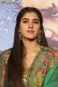 actress sakshi vaidya in a salwar suit dress attending a movie function