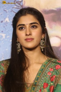 actress sakshi vaidya in a salwar suit dress attending a movie function