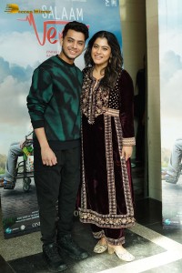 Actresses Kajol and Revathi promote the film Salaam Venky in Mumbai