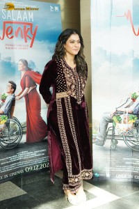 Actresses Kajol and Revathi promote the film Salaam Venky in Mumbai