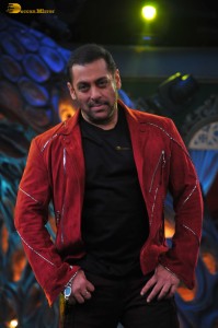 Salman Khan on the sets of Bigg Boss 17