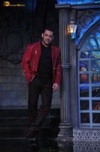 Salman Khan on the sets of Bigg Boss 17