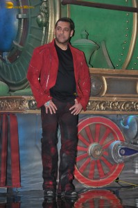 Salman Khan on the sets of Bigg Boss 17