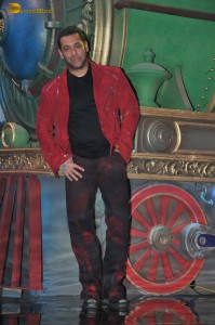Salman Khan on the sets of Bigg Boss 17