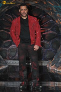 Salman Khan on the sets of Bigg Boss 17