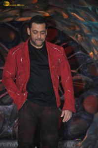Salman Khan on the sets of Bigg Boss 17