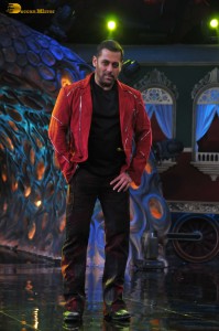 Salman Khan on the sets of Bigg Boss 17