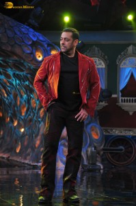 Salman Khan on the sets of Bigg Boss 17