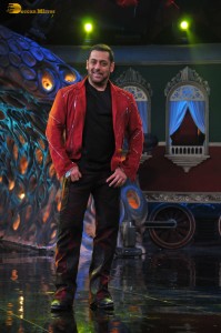 Salman Khan on the sets of Bigg Boss 17