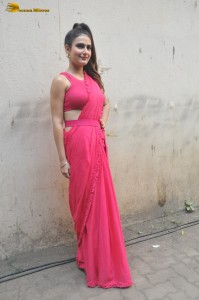 Vicky Kaushal and Fatima Sana Shaikh promote Sam Bahadur at Mehboob Studio