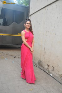 Vicky Kaushal and Fatima Sana Shaikh promote Sam Bahadur at Mehboob Studio