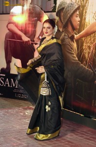 Sam Bahadur Screening attended by Vicky Kaushal, Katrina Kaif, Ananya Panday, Abhishek Bachchan, and Rekha