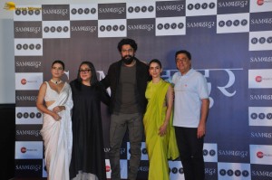 Sam Bahadur Teaser Launch attended by Vicky Kaushal, Fatima Sana Shaikh, and Sanya Malhotra