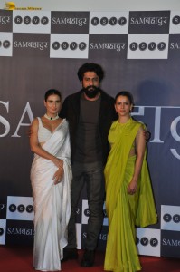Sam Bahadur Teaser Launch attended by Vicky Kaushal, Fatima Sana Shaikh, and Sanya Malhotra