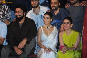 Sam Bahadur Teaser Launch attended by Vicky Kaushal, Fatima Sana Shaikh, and Sanya Malhotra
