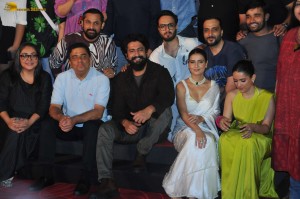 Sam Bahadur Teaser Launch attended by Vicky Kaushal, Fatima Sana Shaikh, and Sanya Malhotra