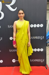 Sam Bahadur Teaser Launch attended by Vicky Kaushal, Fatima Sana Shaikh, and Sanya Malhotra