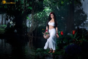 actress samantha ruth prabhu hot looks in white dress