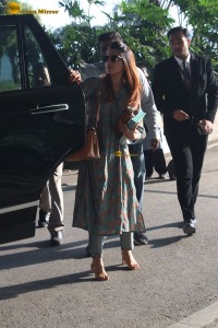 Indian actress Samantha Ruth Prabhu pretty in a salwar