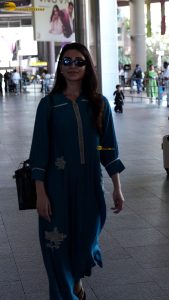 actress samantha spotted at mumbai airport
