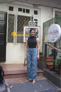 Samantha Ruth Prabhu after a photoshoot in Mumbai