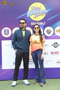 Samantha and Rakul attend Pickleball League 2nd Season Match
