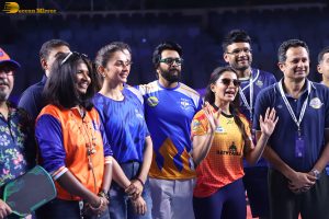 Samantha and Rakul attend Pickleball League 2nd Season Match