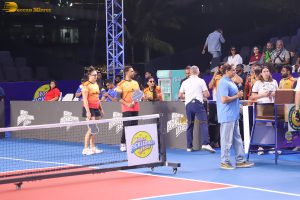 Samantha and Rakul attend Pickleball League 2nd Season Match